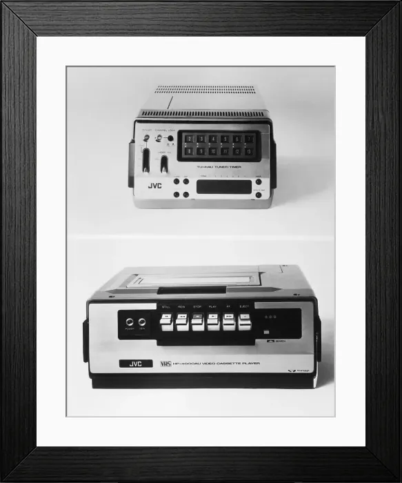 Framed Print : Prototype VCRs Framed Print : Prototype VCRs