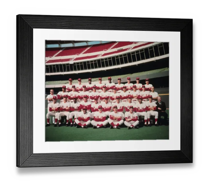 Framed Print : Portrait of the Cincinnati Reds Baseball Team Framed Print : Portrait of the Cincinnati Reds Baseball Team