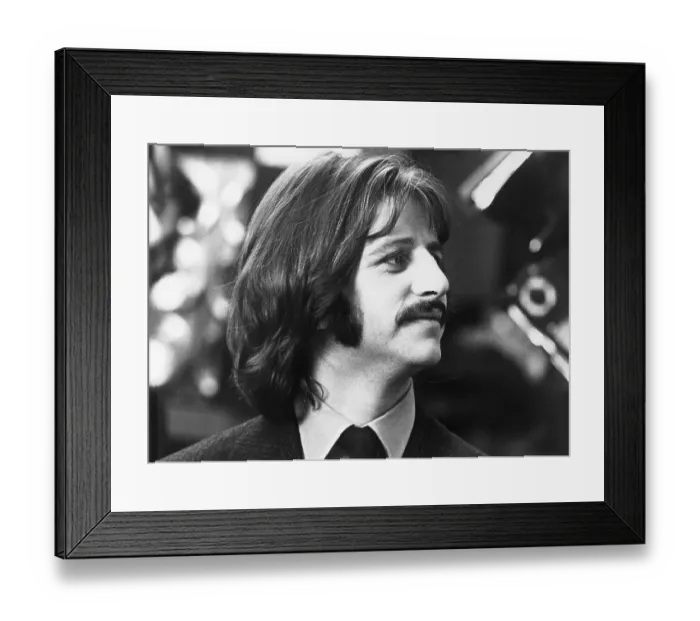 Framed Print : Portrait of Ringo Starr