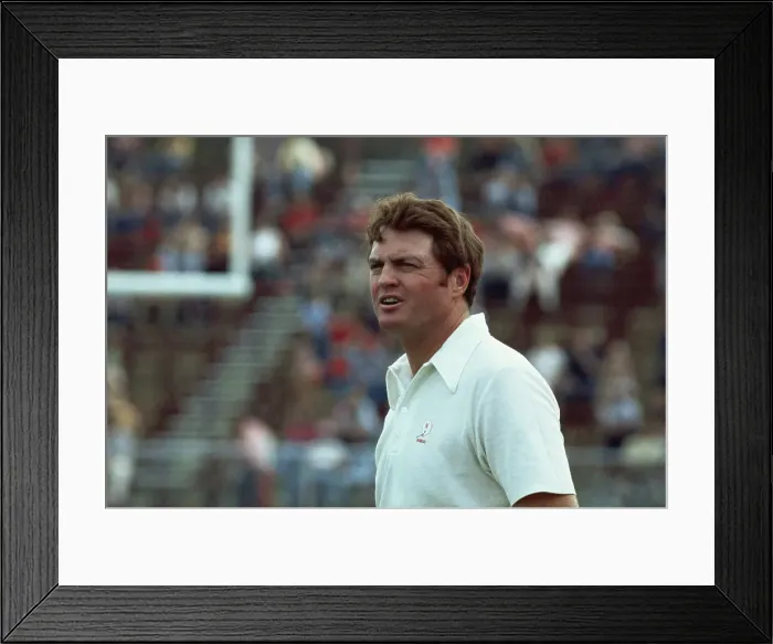 Framed Print : Portrait of Tom Osborne Framed Print : Portrait of Tom Osborne
