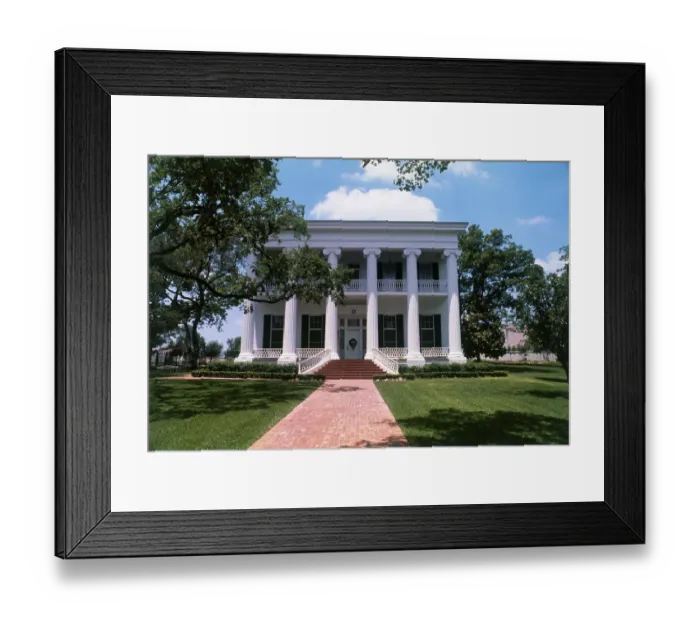 Framed Print : Exterior View of Governor's Mansion Framed Print : Exterior View of Governor's Mansion