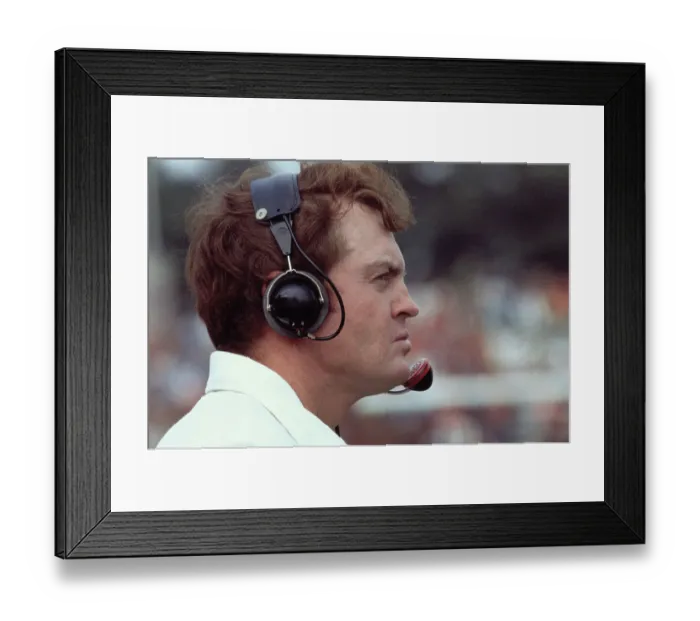 Framed Print : Portrait of Tom Osborne Framed Print : Portrait of Tom Osborne