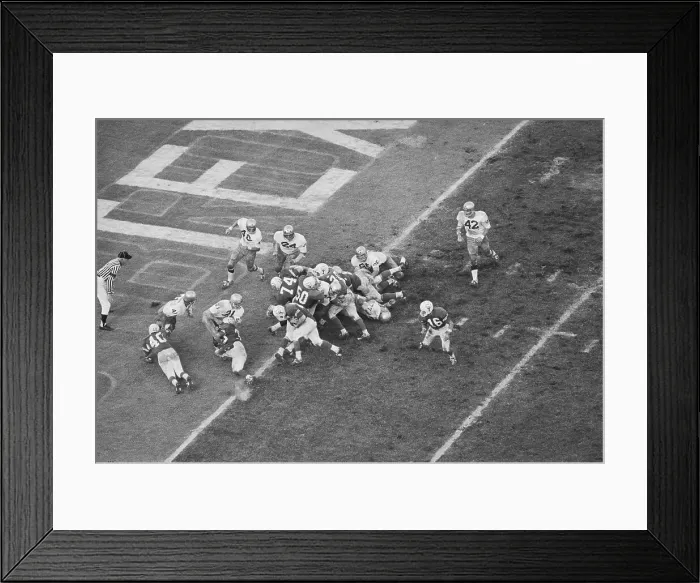 Framed Print : Cotton Bowl of 1970 Framed Print : Cotton Bowl of 1970