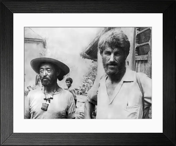 Framed Print : Portrait of Sir Edmund Hillary Framed Print : Portrait of Sir Edmund Hillary
