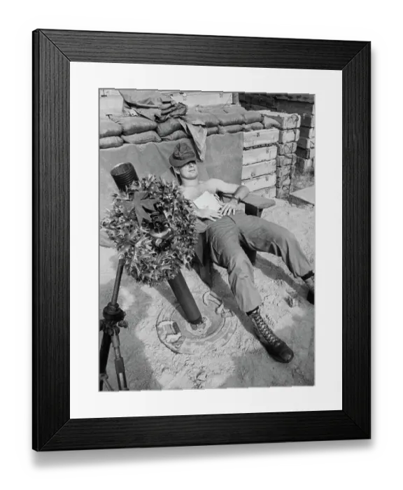 Framed Print : Vietnam War Scenes Framed Print : Vietnam War Scenes