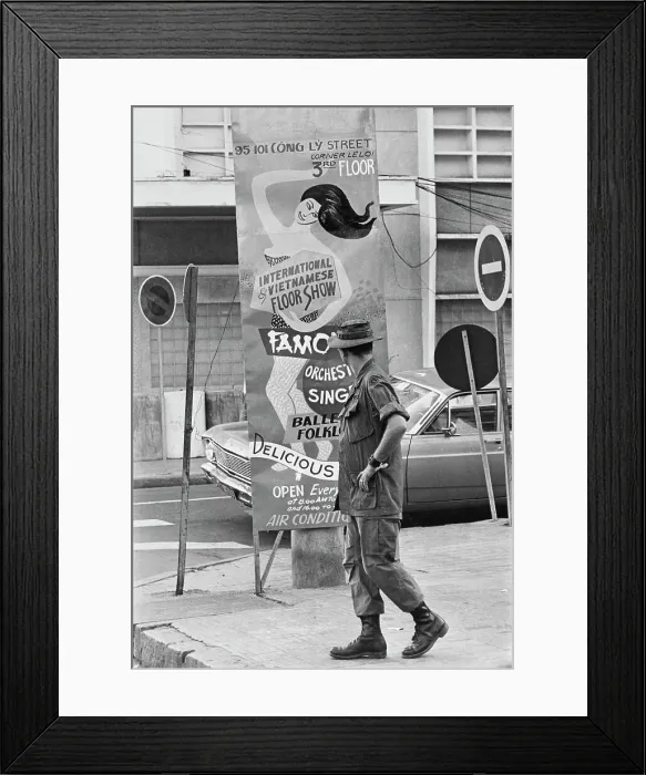 Framed Print : Vietnam War Scenes Framed Print : Vietnam War Scenes