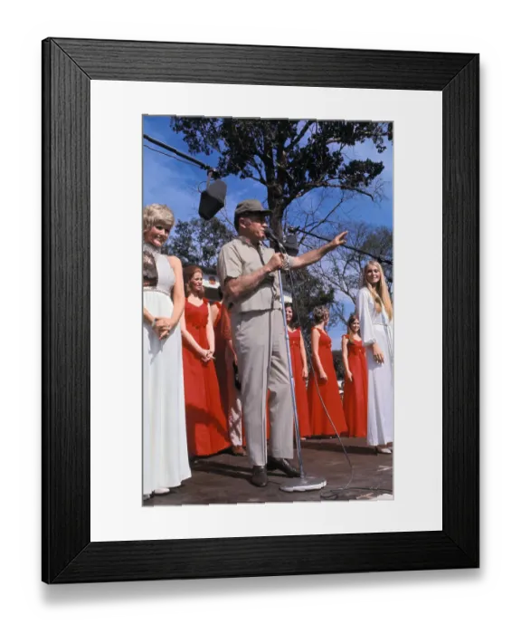 Framed Print : Bob Hope and Cast on Stage in Vietnam Framed Print : Bob Hope and Cast on Stage in Vietnam
