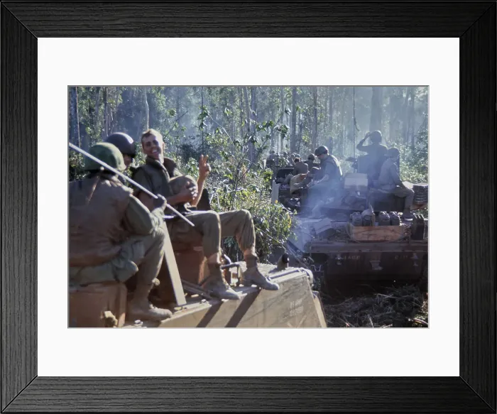 Framed Print : Loc Ninh-Bu Dop Camps, Vietnam War Framed Print : Loc Ninh-Bu Dop Camps, Vietnam War