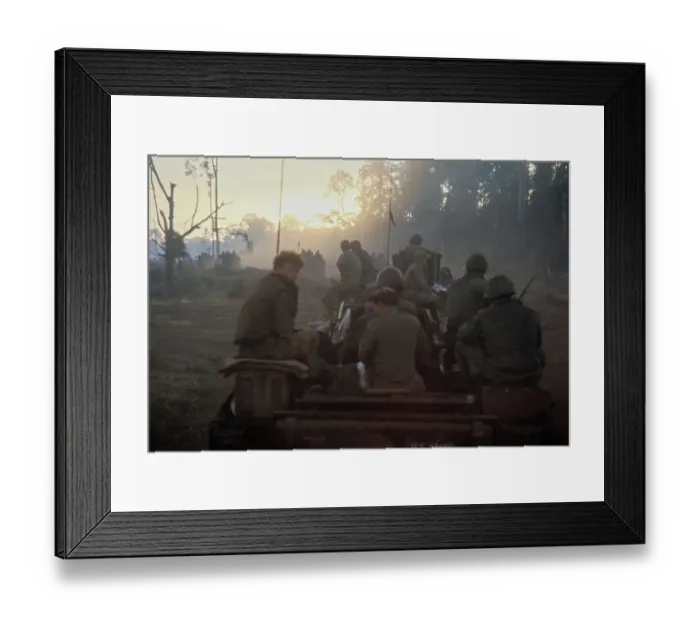 Framed Print : Loc Ninh-Bu Dop Camps, Vietnam War Framed Print : Loc Ninh-Bu Dop Camps, Vietnam War