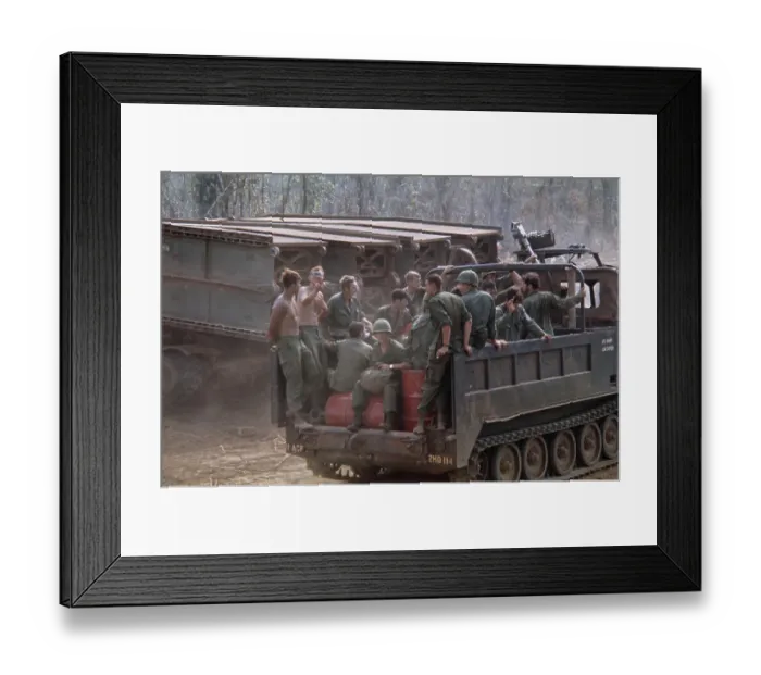 Framed Print : Loc Ninh-Bu Dop Camps, Vietnam War Framed Print : Loc Ninh-Bu Dop Camps, Vietnam War