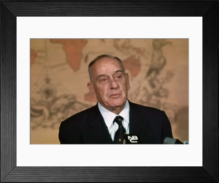 Framed Print : Portrait of Robert Moses