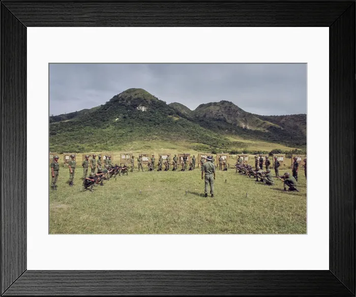 Framed Print : Nha Trang NCO Combat Training Academy, Vietnam War Framed Print : Nha Trang NCO Combat Training Academy, Vietnam War