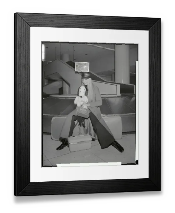 Framed Print : Miss World Eva Reuber-Staier Framed Print : Miss World Eva Reuber-Staier
