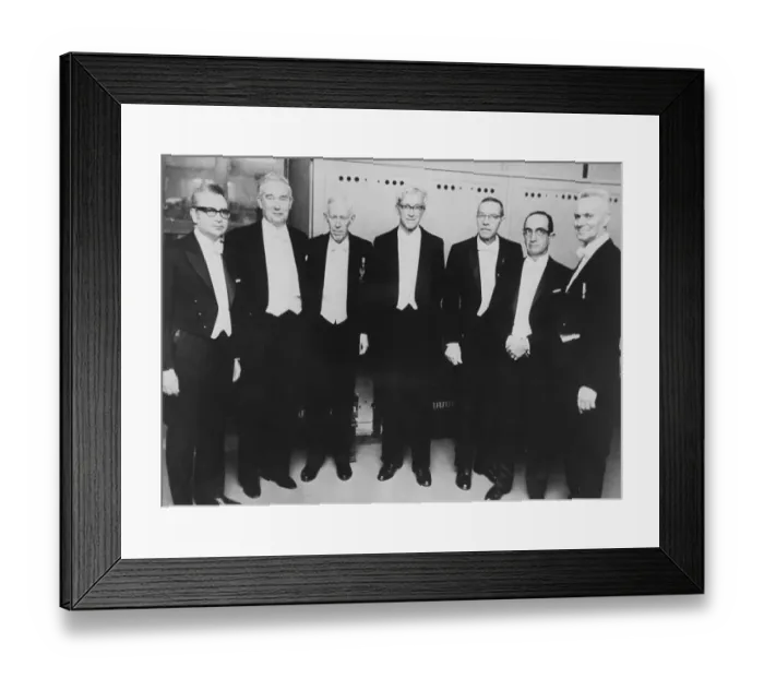 Framed Print : 1969 Nobel Prize Winners Framed Print : 1969 Nobel Prize Winners