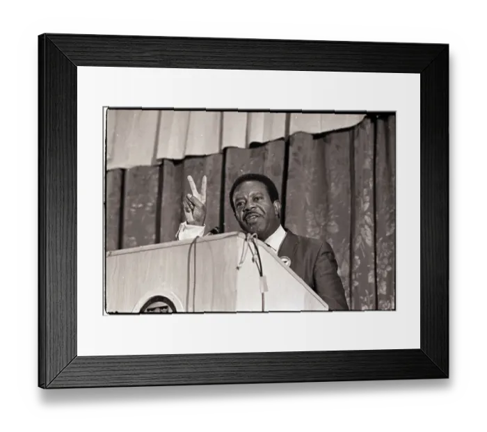Framed Print : Ralph Abernathy Speaking at Conference Framed Print : Ralph Abernathy Speaking at Conference