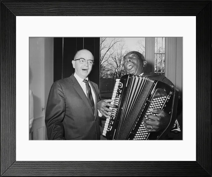 Framed Print : Governor Maddox and Graham Jackson Singing Framed Print : Governor Maddox and Graham Jackson Singing