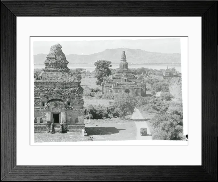 Framed Print : Pagan from Afar Framed Print : Pagan from Afar