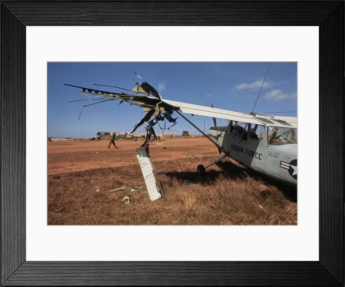 Framed Print : Bu Prang Special Forces Camp, Vietnam War Framed Print : Bu Prang Special Forces Camp, Vietnam War