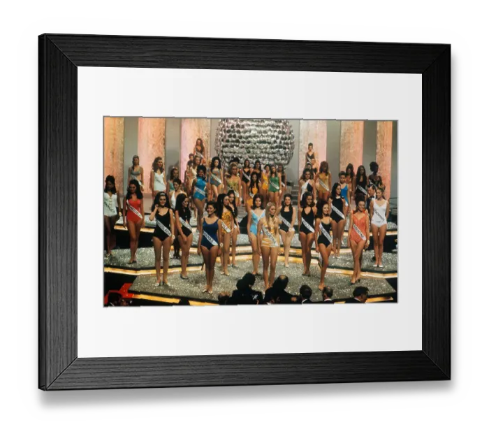 Framed Print : Miss World 1969 Contestants