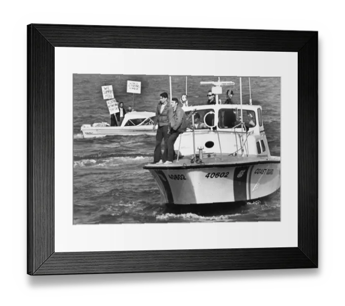 Framed Print : Indian Occupation of Alcatraz Island Framed Print : Indian Occupation of Alcatraz Island