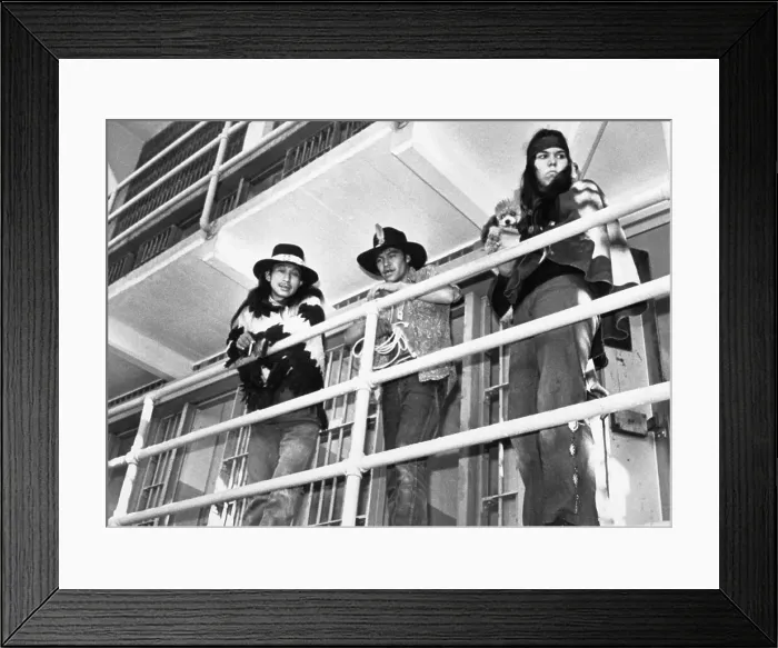 Framed Print : Indian Occupation of Alcatraz Island Framed Print : Indian Occupation of Alcatraz Island