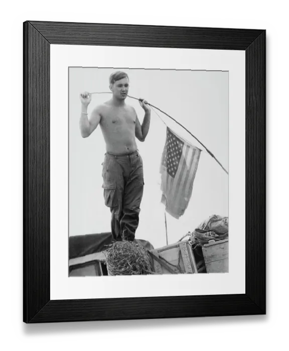 Framed Print : Vietnam War Scenes Framed Print : Vietnam War Scenes