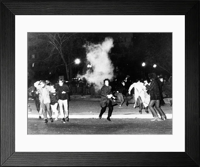 Framed Print : Vietnam War Protest Framed Print : Vietnam War Protest