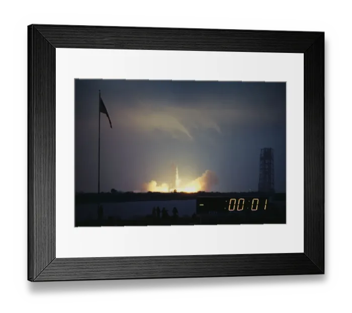 Framed Print : Apollo 12 Blasting Off Framed Print : Apollo 12 Blasting Off