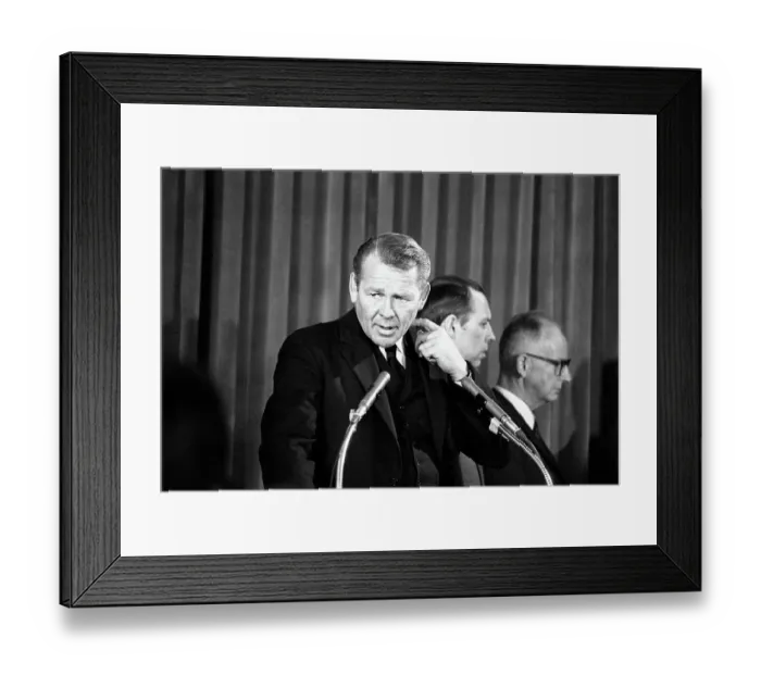 Framed Print : Secretary of Health, Education, and Welfare Robert Hutchinson Finch Framed Print : Secretary of Health, Education, and Welfare Robert Hutchinson Finch
