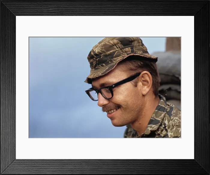 Framed Print : Duc Lap Camp, Vietnam War Framed Print : Duc Lap Camp, Vietnam War