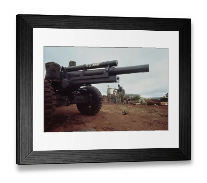 Framed Print : Duc Lap Camp, Vietnam War Framed Print : Duc Lap Camp, Vietnam War