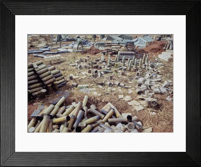 Framed Print : Duc Lap Camp, Vietnam War