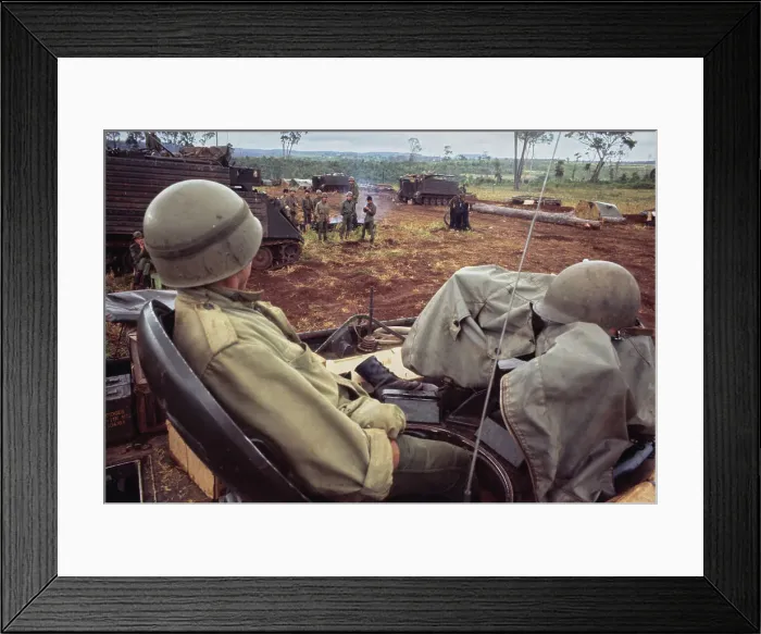 Framed Print : Duc Lap Camp, Vietnam War Framed Print : Duc Lap Camp, Vietnam War