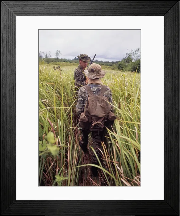 Framed Print : Duc Lap Special Forces Camp, Vietnam War Framed Print : Duc Lap Special Forces Camp, Vietnam War