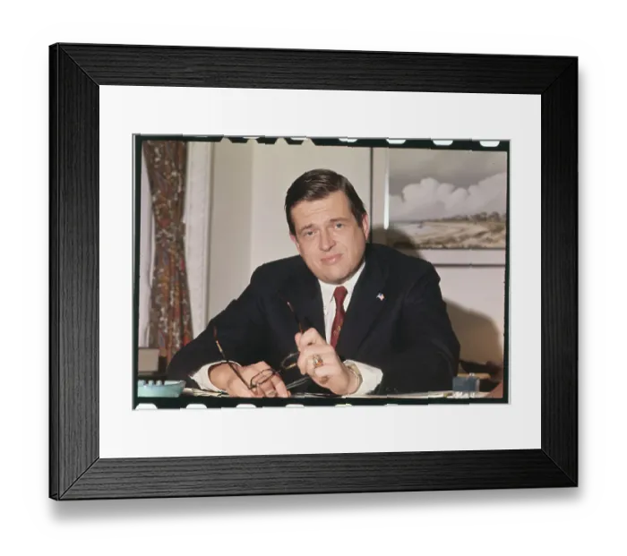 Framed Print : Portrait of Charles Colson Framed Print : Portrait of Charles Colson