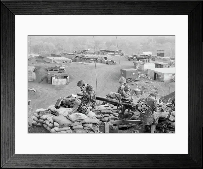 Framed Print : US Special Forces in Vietnam Framed Print : US Special Forces in Vietnam