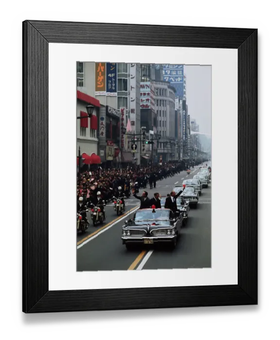 Framed Print : Michael Collins, Neil Armstrong, and Buzz Aldrin Waving to Crowds Framed Print : Michael Collins, Neil Armstrong, and Buzz Aldrin Waving to Crowds
