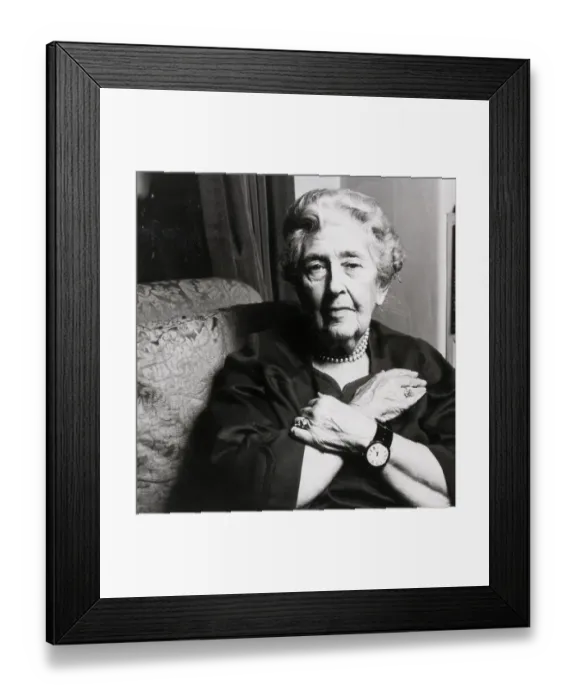 Framed Print : Agatha Christie
