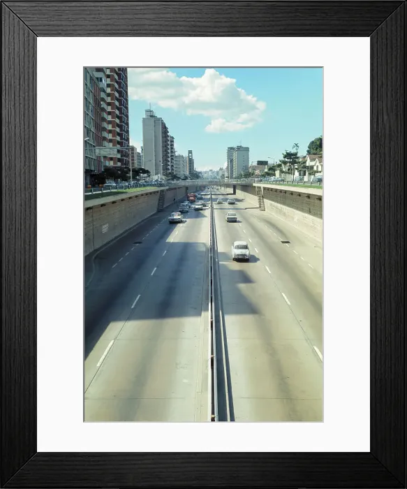 Framed Print : High Rise Apartment Buildings in Caracas Framed Print : High Rise Apartment Buildings in Caracas