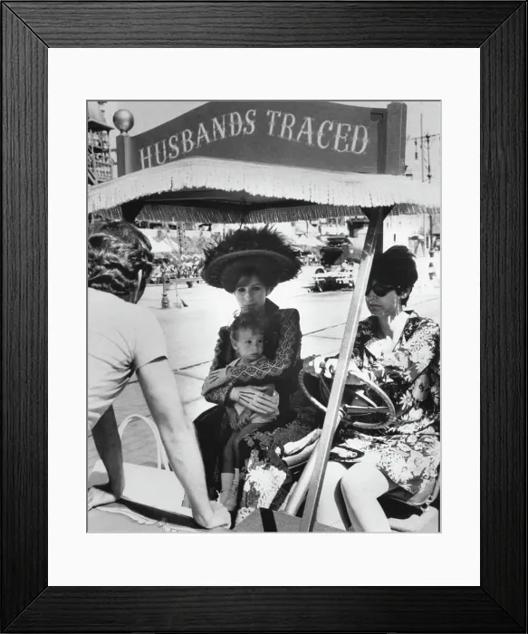 Framed Print : Barbra Streisand Takes Break from Filming Hello Dolly Framed Print : Barbra Streisand Takes Break from Filming Hello Dolly