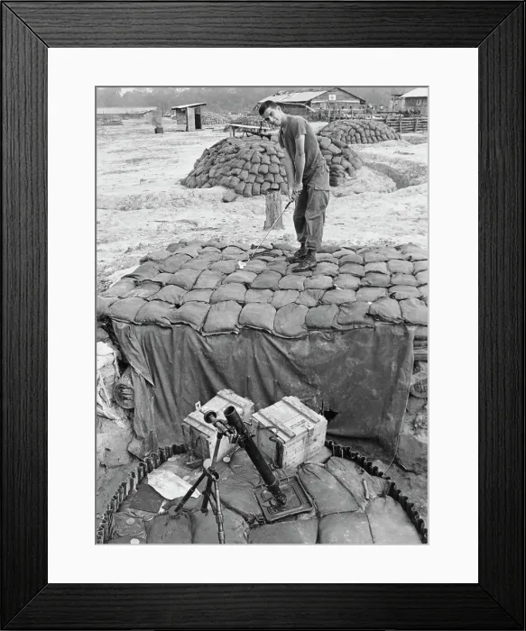 Framed Print : Vietnam War Scenes Framed Print : Vietnam War Scenes