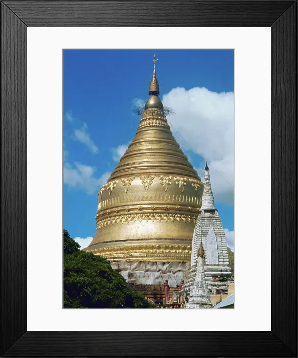 Framed Print : Golden Dome of the Ananda Temple