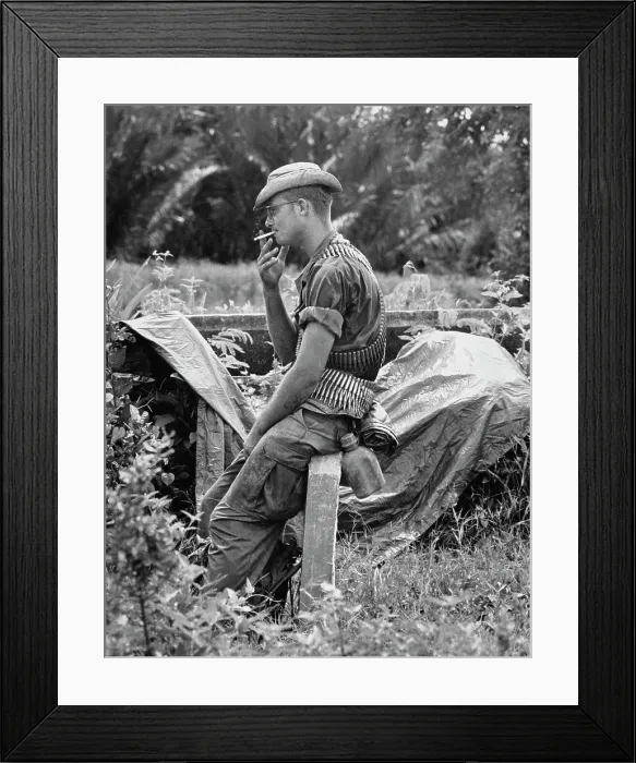 Framed Print : Vietnam War Scenes Framed Print : Vietnam War Scenes
