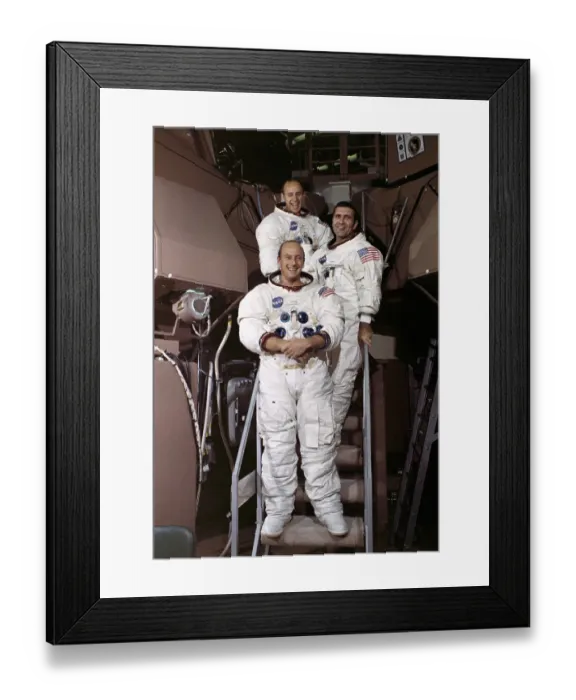 Framed Print : Portrait of Apollo 12 Astronauts Framed Print : Portrait of Apollo 12 Astronauts