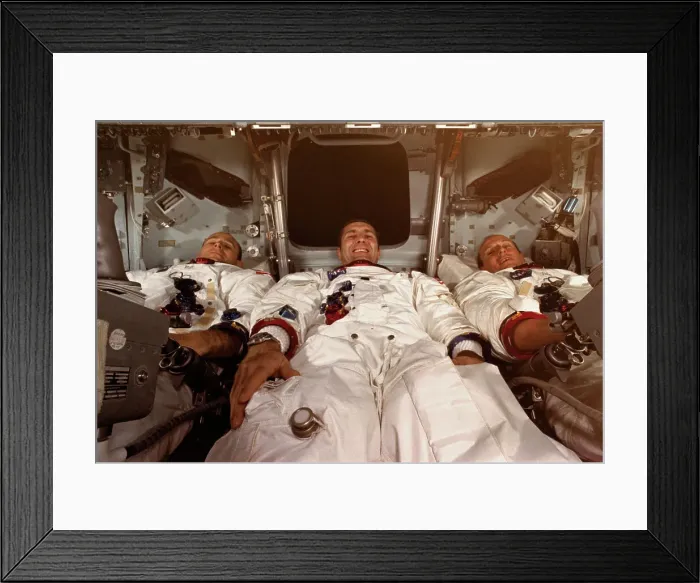 Framed Print : Astronauts in Space Suits Framed Print : Astronauts in Space Suits