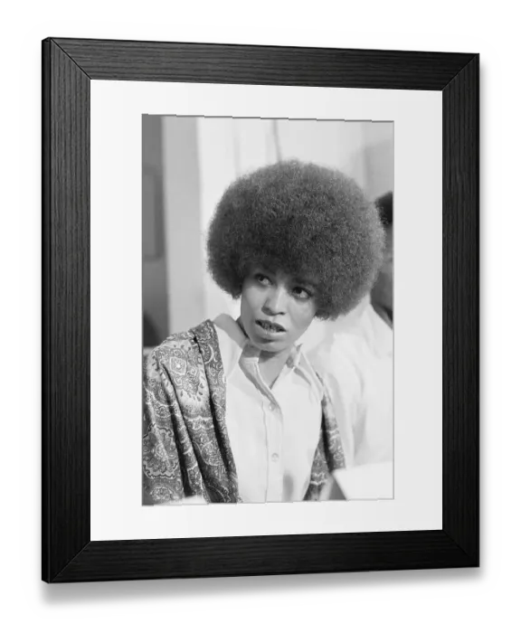 Framed Print : Angela Davis Framed Print : Angela Davis