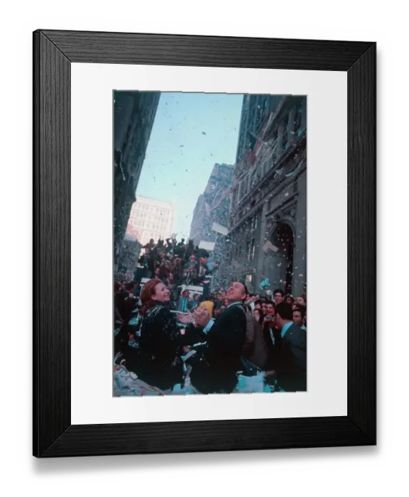 Framed Print : Mets manager Enjoying Parade Framed Print : Mets manager Enjoying Parade