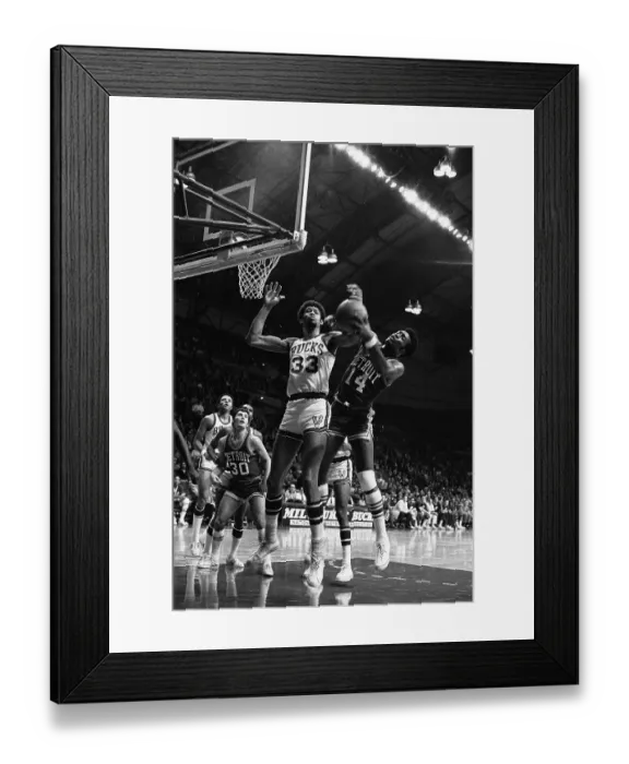 Framed Print : Lew Alcindor Stripped of Ball Framed Print : Lew Alcindor Stripped of Ball