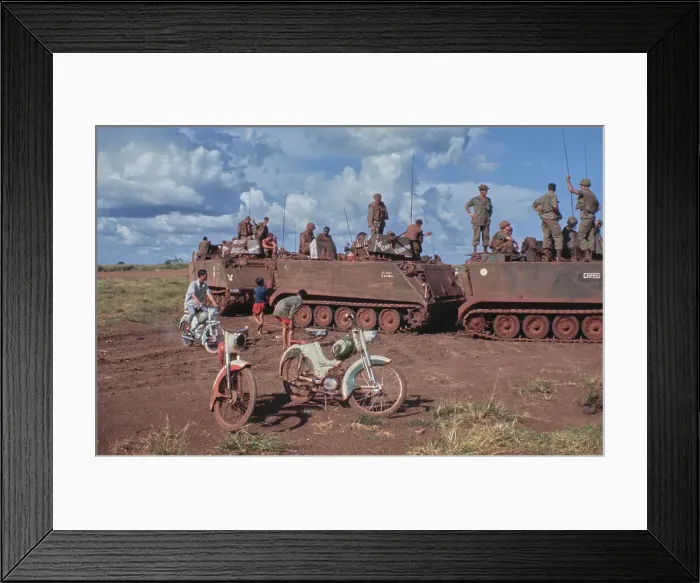 Framed Print : Saigon, Vietnam War Framed Print : Saigon, Vietnam War