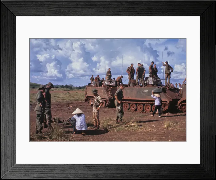 Framed Print : Saigon, Vietnam War